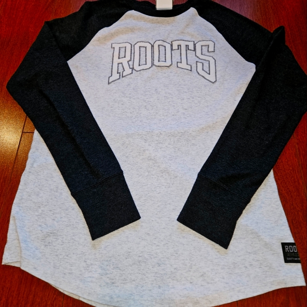 Mens Roots Baseball Tshirt